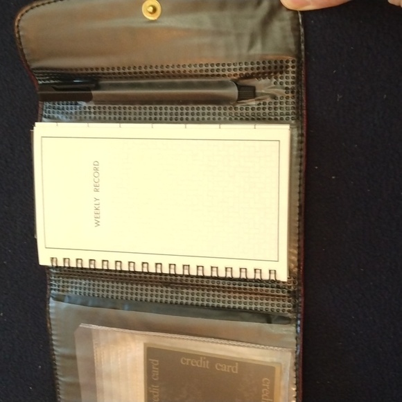 Women's Burgundy Purse/Organizer Gift Set - Picture 3 of 8